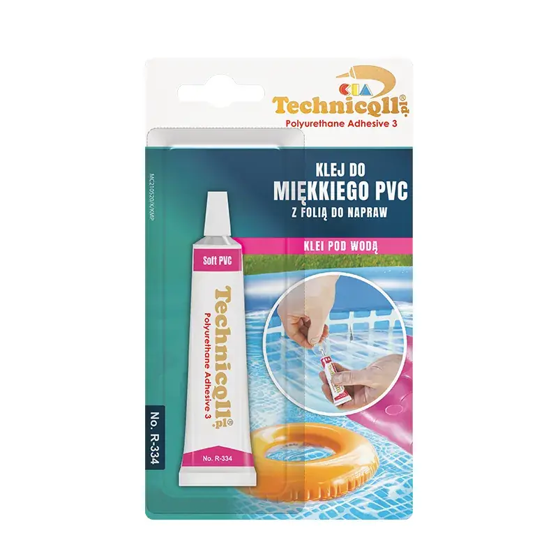Bezpieczna płatność Klej do Miękkiego PVC Technicqll 20 ml R-334