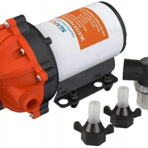 POMPA WODY CIŚNIENIOWA SEAFLO 18,9L 12V / 4,2 BAR PRYSZNICA KAMPERA ŁÓDKI Darmowa dostawa