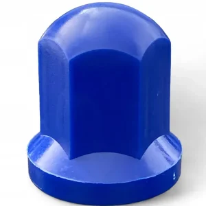 Wyprzedaż 40x Osłona szpilki kół KAPSLE KOŁPACZKI SZPILKI 32 TIR wysokie granatowe