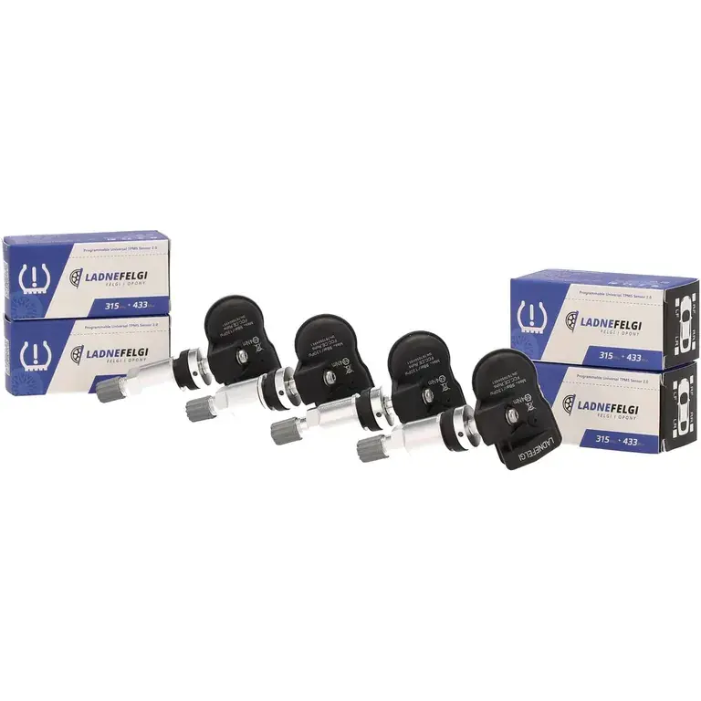 Autentyczny 4x Czujnik ciśnienia TPMS do RENAULT Sandero 2012-2021 407009322R