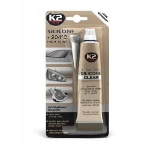 Rabat K2 SILICONE Silikon do +204°C, bezbarwny, 85g