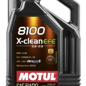 Najlepsza cena OLEJ MOTUL 5W30 8100 X-CLEAN EFE C2 C3 5L