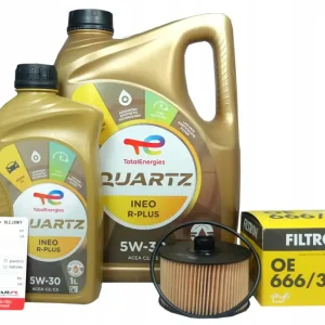 Filtr + olej 5w30 Nissan X-Trail T32 III 1.3 Dig-T Darmowa dostawa