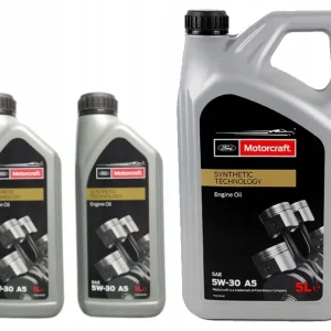 Ekspresowa dostawa Olej 5W30 Ford Motorcraft A5 Synthetic 5+1+1 7 L