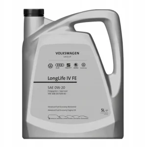 Olej syntetyczny Volkswagen OE LongLife IV FE 5l 0W-20 Kup teraz