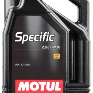 Nowość Olej silnikowy Motul SPECIFIC 2312 0W-30 5L