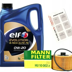 Tylko dziś Filtr oleju Mann + olej 0w20 Elf Elite Fe Dacia Logan Sandero II III 1.0