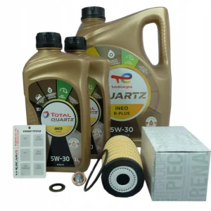 Autentyczny Filtr +olej 5W30 Nissan NP300 Navara 2.3 dCi 2015-