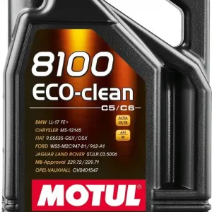 Wysoka jakość Olej silnikowy Motul 8100 ECO-CLEAN 0W-20 5L