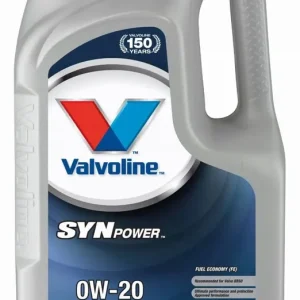 Olej silnikowy Valvoline SYNPOWER FE 0W-20 5L Premium