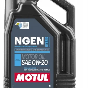 Wyprzedaż Olej silnikowy Motul NGEN HYBRID 0W-20 4L