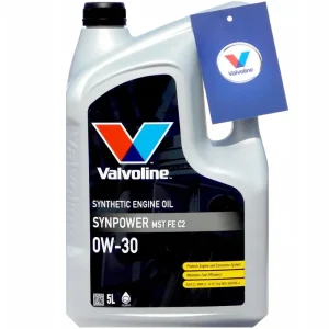 Autentyczny OLEJ SILNIKOWY VALVOLINE SYNPOWER MST FE C2 0W30 5L