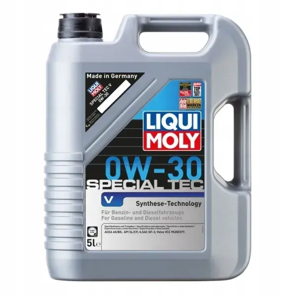Oferta OLEJ LIQUI MOLY 0W-30 SPECIAL TEC V VOLVO 5L
