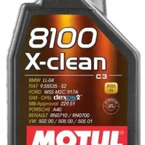 Tani OLEJ MOTUL 5W40 8100 X-clean 1L 5W-40 C3