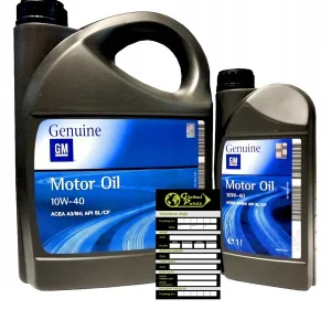 GM / OPEL 10W40 5+1L OLEJ SILNIKOWY Promocja