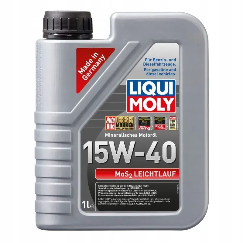 Ekspresowa dostawa Olej silnikowy Liqui Moly MoS2 Leichtlauf 15W-40 1L