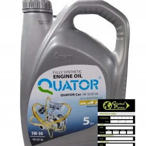 Tani 5W30 NIEMIECKI OLEJ SILNIKOWY QUATOR CAR 507.00 5L