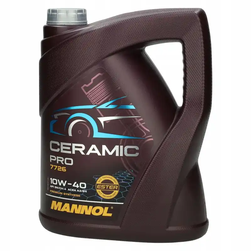 Zwrot pieniędzy Syntetyczny Olej Silnikowy MN7726-5 Mannol Ceramic Pro 10w40 5L