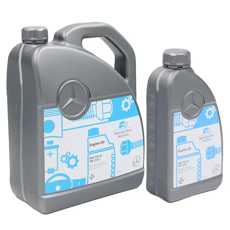 Najlepsza cena 6L OLEJ SILNIKOWY MERCEDES MB 229.5 5W-40 ORYGINALNY STARPARTS MERCEDES OE
