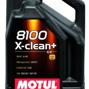 Olej silnikowy Motul 8100 X-CLEAN+ 5W-30 5L Oryginalny