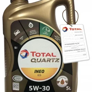 Premium Total Quartz INEO ECS 5W30 5L+GRATIS