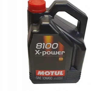 Autentyczny OLEJ MOTUL 8100 X-POWER 10W60 5L