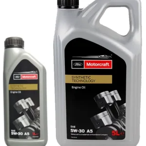 Ostatnia szansa Olej 5W30 Ford Motorcraft OEM A5 Synthetic 5+1 6L