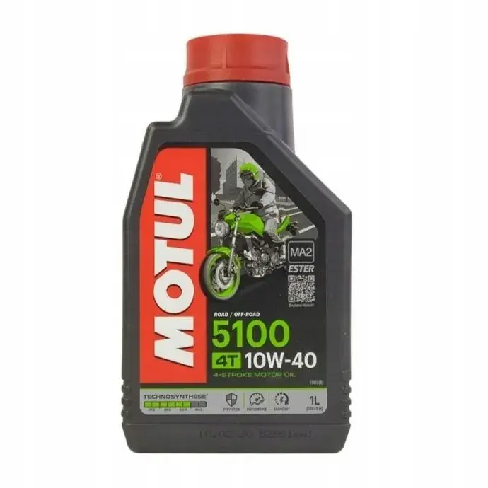 Niska cena OLEJ MOTUL 5100 4T 10W40 MA2 ESTER 1L