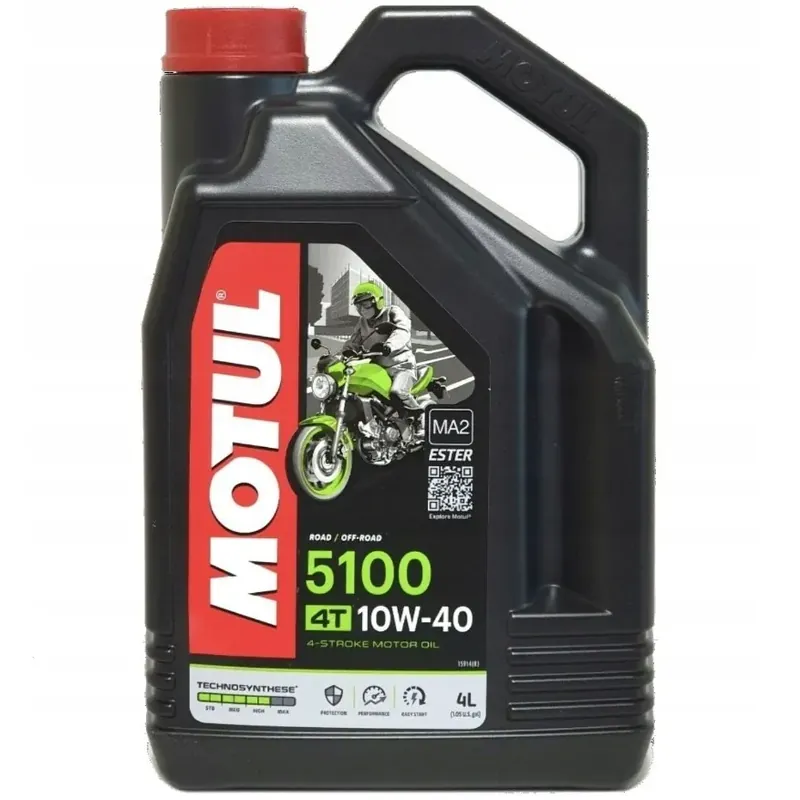 OLEJ MOTUL 5100 4T 10W40 MA2 ESTER 4L Ekspresowa dostawa
