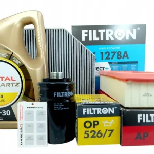 3 x Filtr + Olej Audi A4 B8 A5 8T Q5 1.8 2.0 TFSI Wysoka jakość