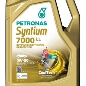 Oryginalny Olej Silnikowy PETRONAS Syntium 7000 LL ACEA C3 0W-30 5L