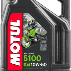 MOTUL OLEJ 10W50 4L 5100 4T/ MOTOCYKLE Oferta