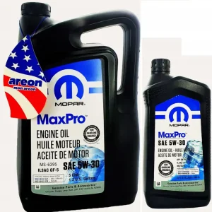 MOPAR 5W30 6L JEEP CHRYSLER RAM DODGE CHARGER Oferta