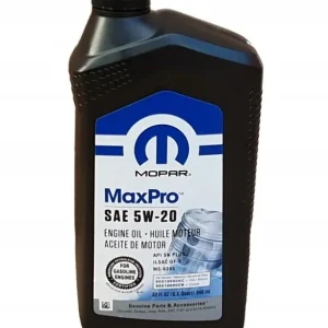 Olej MOPAR 5W20 0,946L DODGE CHALLENGER CHARGER Bezpieczna płatność