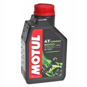 Motul 5000 4T 10W40, olej silnikowy, 1 litr (półsyntetyczny) Zamów teraz