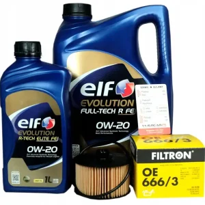 Filtr + olej 0w20 Renault Clio 5 V Kangoo 3 III 1.3 Kup teraz