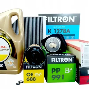 4x Filtr + Olej OE 688 AP 139/4 K 1278A PP 991 Premium