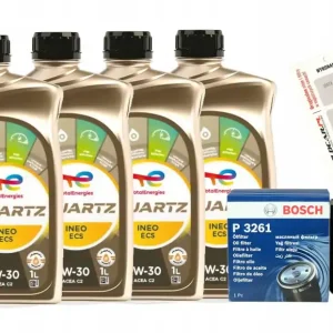 Filtr + Olej 5W30 Citroen C3 C4 Cactus 1.2 68 82 KM Oryginalny