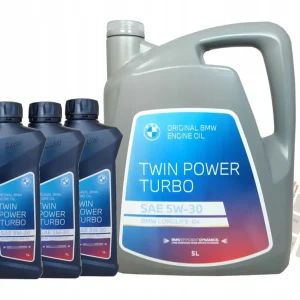 Olej 5W30 BMW TwinPower Turbo LongLife-04 5L+1L x3 Premium