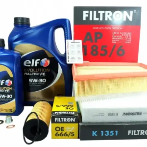 Ekspresowa dostawa 3xFiltr + olej 5W30 Renault Scenic/Grand 3 1.6 dCi