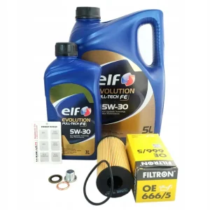 Filtr + olej 5W30 Renault Megane CC, 3 III 1.6 dCi Nowość