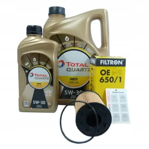 Filtr OE650/1 + Olej LL Audi VW 2.8 3.2 3.6 V6 Nowość