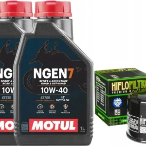 Oferta limitowana Filtr + olej Suzuki LT-V700 Twin Peaks 4x4 2004-