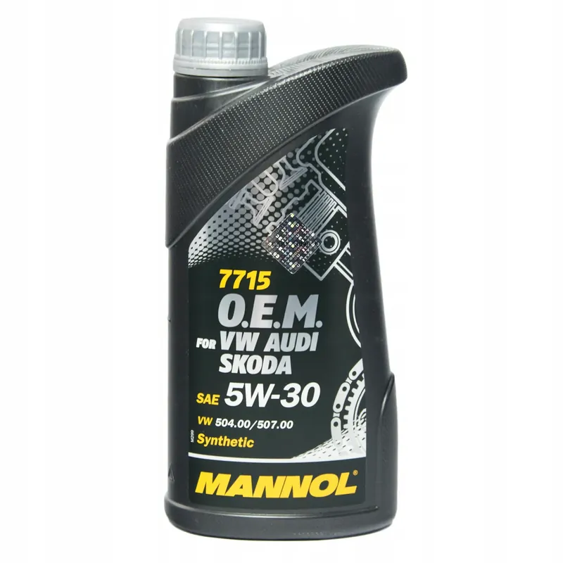 Zwrot pieniędzy OLEJ SILNIK - 5W30 MANNOL 7715 LONGLIFE 504/507 (7715 O.E.M. for VW, AUDI