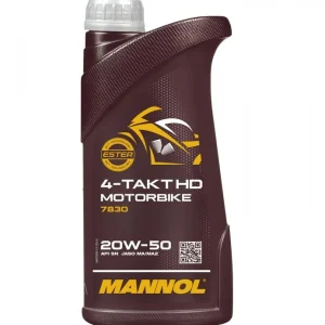 Zwrot pieniędzy OLEJ MANNOL 20W50 1L 4T MOTORBIKE HD SL MN7830-1 MANNOL - OLEJE MOTO.