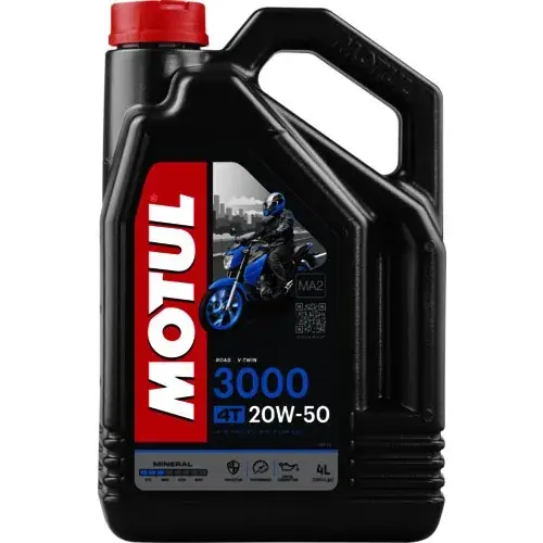 Autentyczny Olej silnikowy Motul 3000 4T 4 l 20W-50