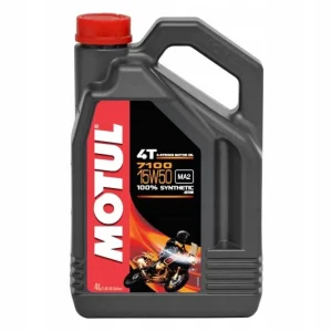 OLEJ MOTUL 15W50 4L 7100 4T / MOTOCYKLE 15W50 7100 4T 4L MOTUL Tani