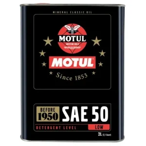 Rabat OLEJ MOTUL CLASSIC OIL SAE50 2L / POJAZD SAE50 CLASSIC 2L MOTUL