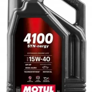 Wyprzedaż OLEJ MOTUL 15W40 5L 4100 SYN-NERGY 15W40 SYN NERGY 5L MOTUL