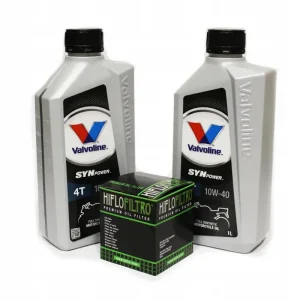 Darmowa dostawa Olej Valvoline Synpower 10W40 2L + Filtr HF138 Suzuki Gsf Sv Gsxr Gsx Moto